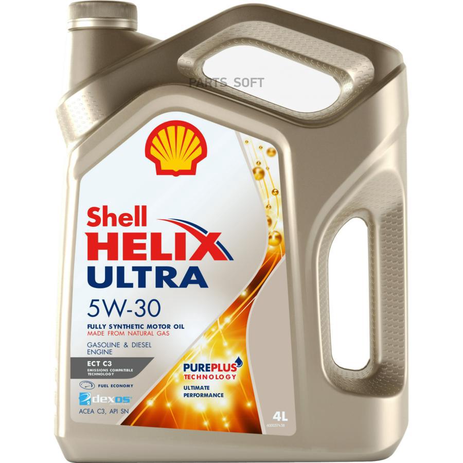 Масло моторное синтетическое Helix Ultra ECT C3 5W-30, 4л