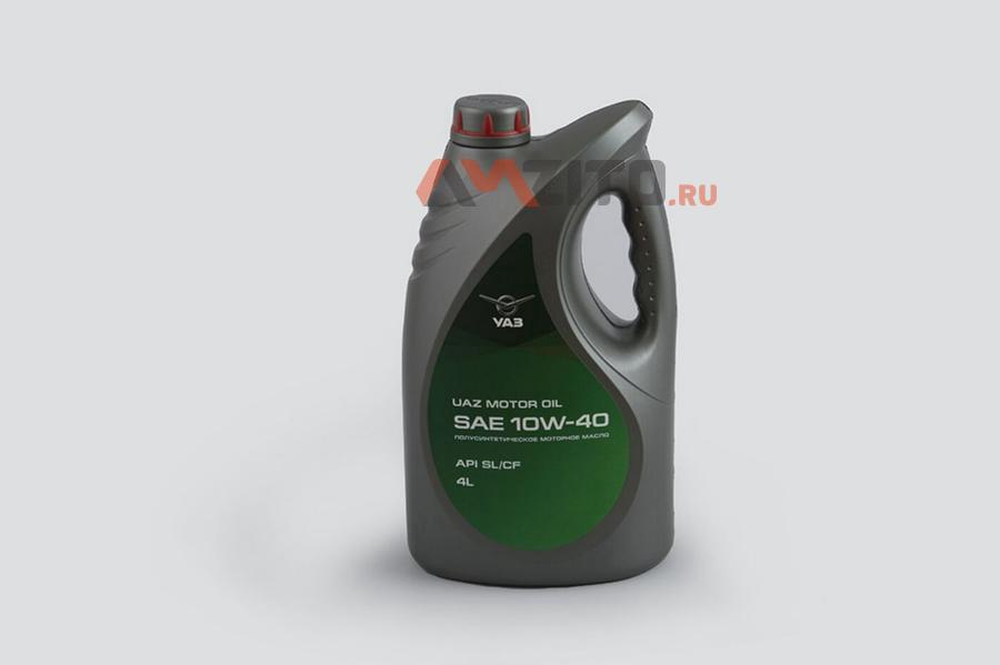 Масло моторное полусинтетическое Motor Oil 10W-40, 4л